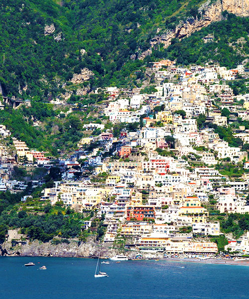 Positano cruises and water tours
