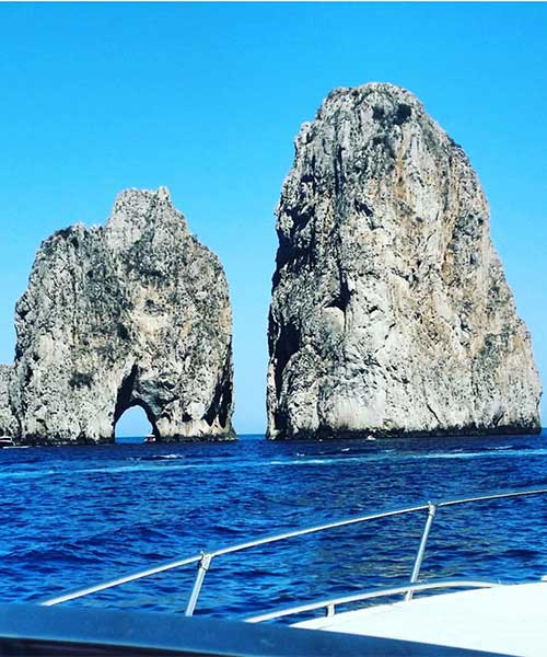 private boat tours on Capri