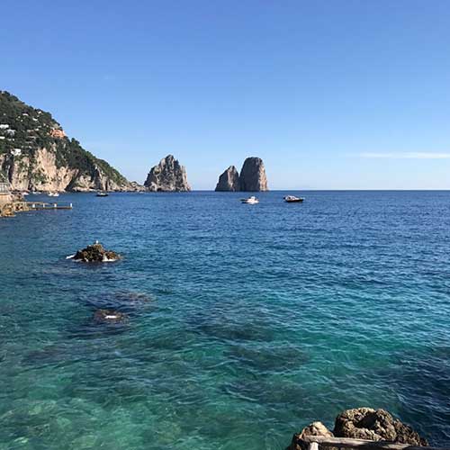 Capri island boat tour